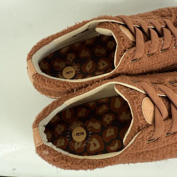 Revitalign Malibu Morgan Running Sneakers Womens 9.5 Brown Suede Lace Up Low Top - Picture 9 of 10